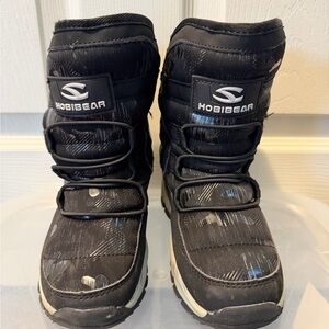 GUBARUN Boys Snow Boots Winter Waterproof Slip Resistant Cold Weather Shoes